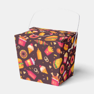 Fast Food Favor Box Geschenkschachtel