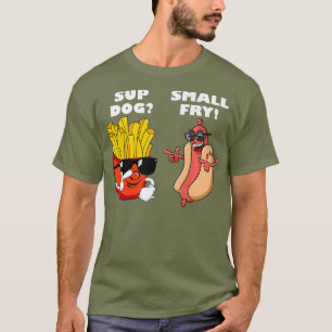 Fast Food Hot Dog und Fry Funny Grilling T-Shirt