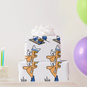 Fast Food-Mitarbeiter Geschenkpapier