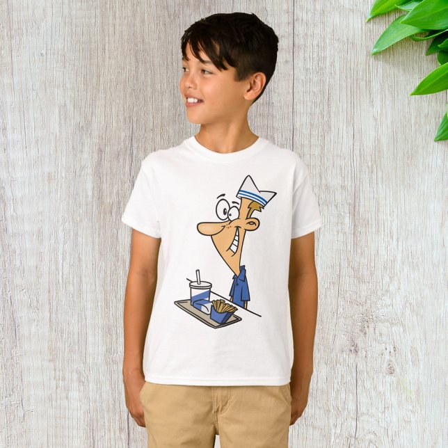 Fast Food-Mitarbeiter T-Shirt (Von Creator hochgeladen)