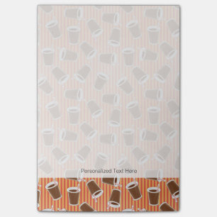 Fast Food-Muster 2 Post-it Klebezettel