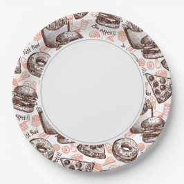 Fast Food Pappteller