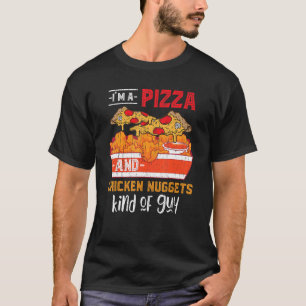 Fast Food Pizza Chicken Nuggets Feinschmecker Chic T-Shirt
