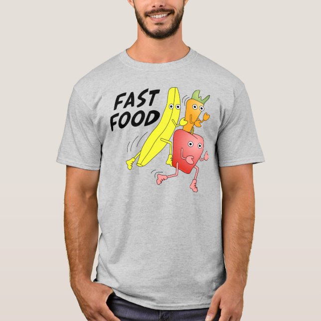 Fast Food T-Shirt (Vorderseite)