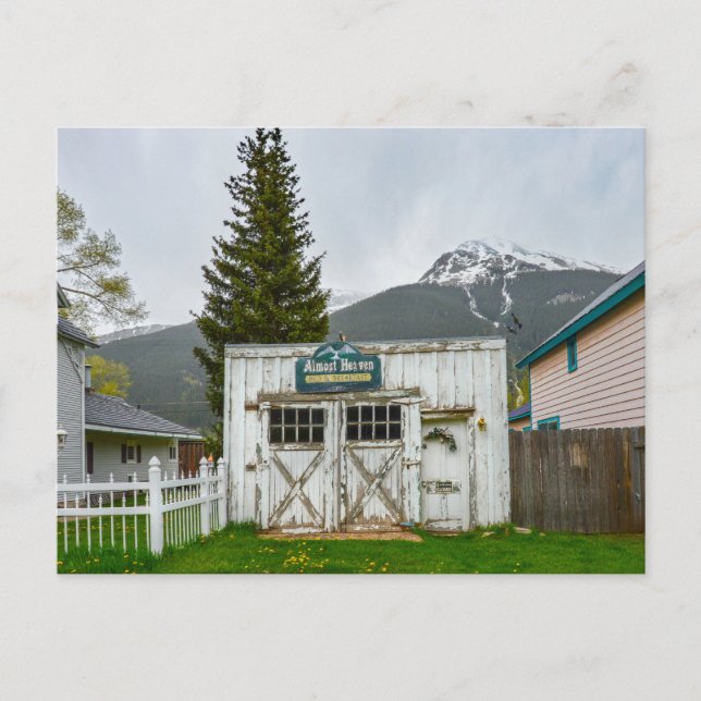 Fast Heaven Bed and Breakfast, Colorado Postkarte (Vorderseite)