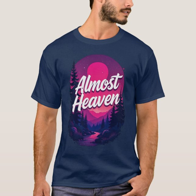 Fast Heaven West Virginia T - Shirt (Vorderseite)