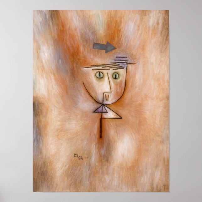 Fast Hit von Paul Klee Poster (Vorne)