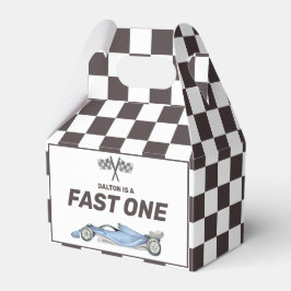 Fast One Race Car erste Geburtstagsparty Geschenkschachtel