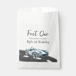 Fast One Race Car First Birthday Geschenktütchen