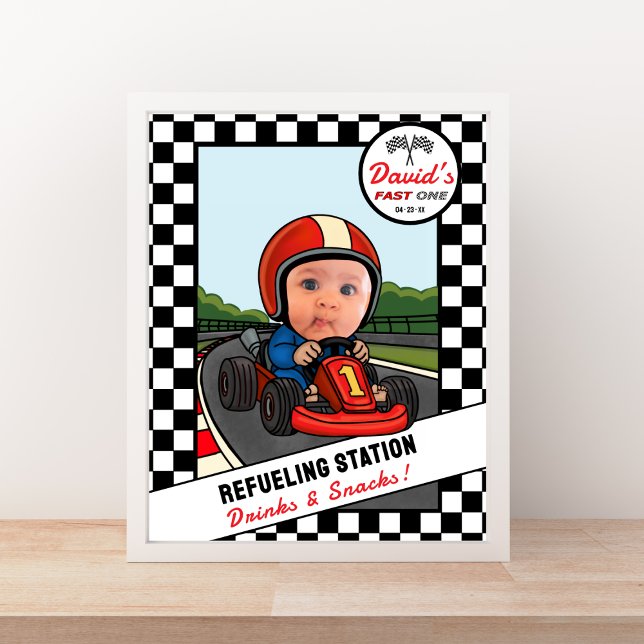 Fast ONE Refueling Station - Drinks and Snacks Poster (Von Creator hochgeladen)