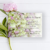 Fast Pink Hydrangea Bloral Wedding retten das Datu