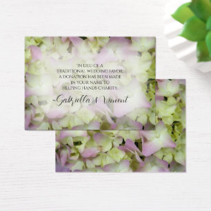 Fast Pink Hydrangea Wedding Wohltätigkeit Fevor Ca