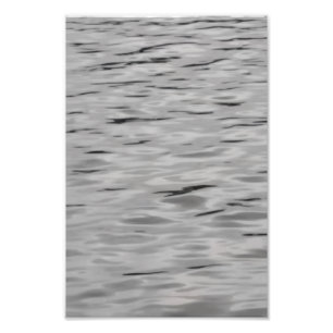 Fast Still Minimalistische abstrakte Wasserfotog Fotodruck