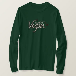 Fast Veganer Langschläfer-T - Shirt