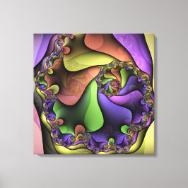 Fast vor ihm wackelte Canvas Leinwanddruck