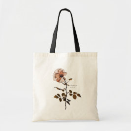 Fast Wilde Botanische Rose Tragetasche