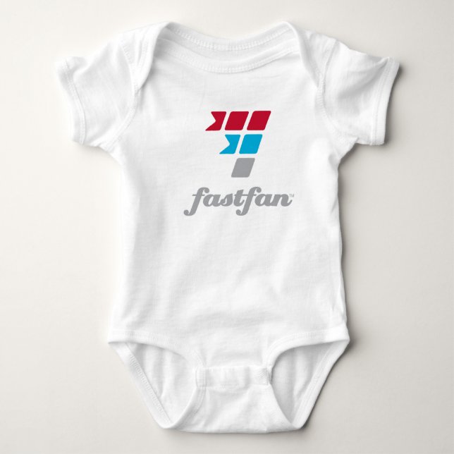 fastfan™ Baby-Strampler Baby Strampler (Vorderseite)
