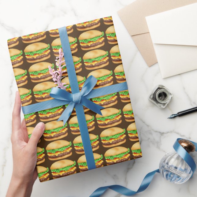Fastfood-Fastfood-Käsepackpapier Geschenkpapier (Schenken)