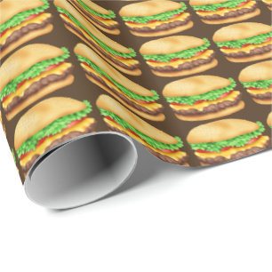 Fastfood-Fastfood-Käsepackpapier Geschenkpapier