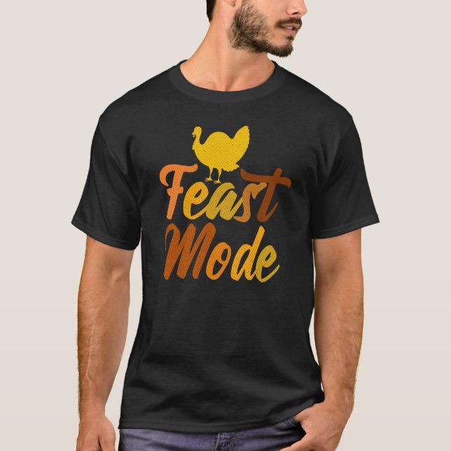 Fastmode Funny Happy Thanksgiving Geschenk Idee T-Shirt (Vorderseite)