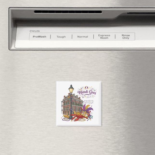 Fastnachtsdienstag Magnet (In Situ (Geschirrspüler))