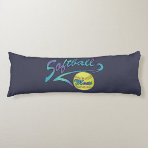 Fastpech Softball Mama Athletic Schwanz Seitenschläferkissen