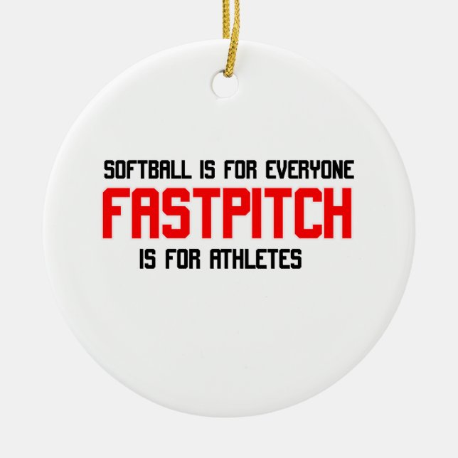 FastPitch Keramikornament (Vorne)
