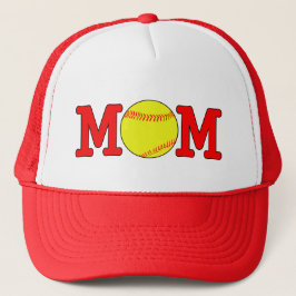 Fastpitch Softball Mama Trucker Hat Truckerkappe