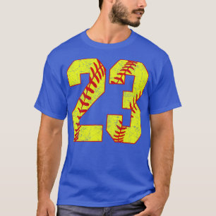 Fastpitch Softball Nummer 23 23 Softball Trikot U T-Shirt