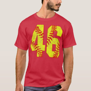 Fastpitch Softball Nummer Softball Trikot Uniform T-Shirt