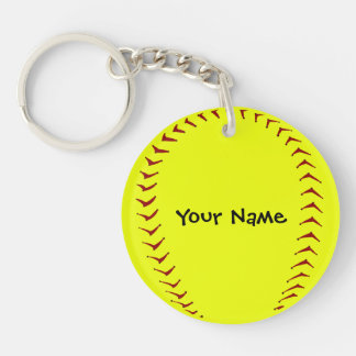 Fastpitch Softball-Schlüsselkette Schlüsselanhänger