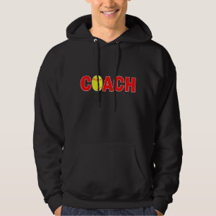 Fastpitch Softball-Trainer-Schwarz-Sweatshirt Hoodie
