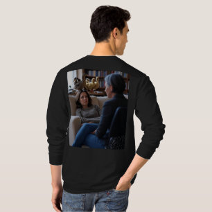 Faszination Mit Enten Herren schwarz langes Hemd R T-Shirt