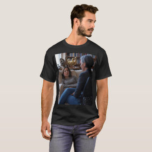 Faszination Mit Enten Herren schwarzes T-Shirt