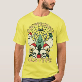 Faszinierend feierlich: Halloween Meets Holiday Ch T-Shirt