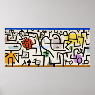 Faszinierende Abstraktion: Reicher Hafen von Paul  Poster