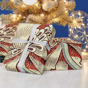 Faszinierende Eleganz: Honeysuckle - Vintag Geschenkpapier