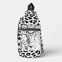 Faszinierende Feline- Leopard Print Sling Bag