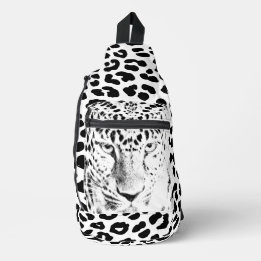 Faszinierende Feline- Leopard Print Sling Bag