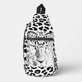 Faszinierende Feline- Leopard Print Sling Bag