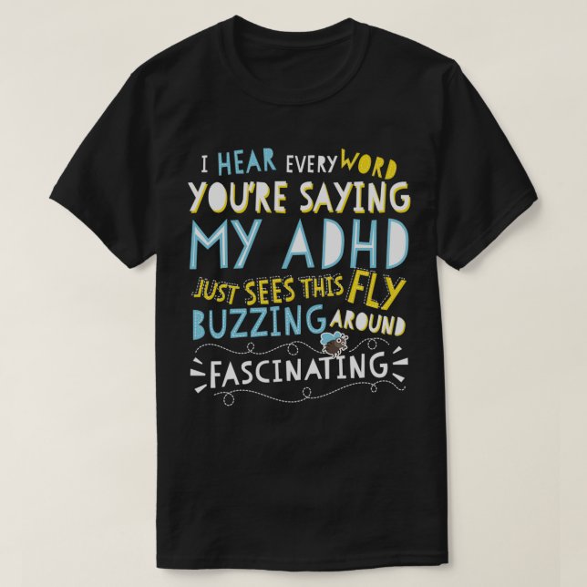 Faszinierende Fliegenkenntnis T-Shirt (Design vorne)