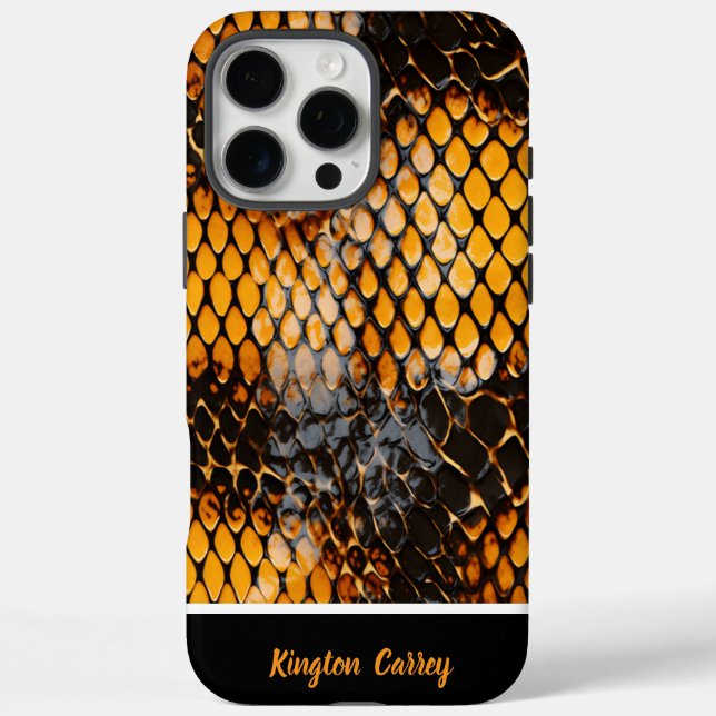 Faszinierende Muster der Schuppenschlange in der N Case-Mate iPhone Hülle (Rückseite)