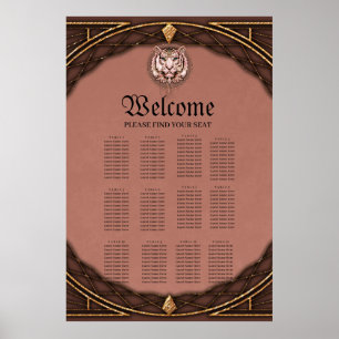 Faszinierende und künstlerische Darstellung eines  Poster