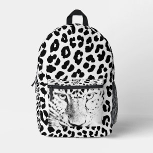 Faszinierender Feline-Leopard Print-Backpack Bedruckter Rucksack