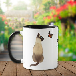 Faszinierender Katzenschmetterling Tasse