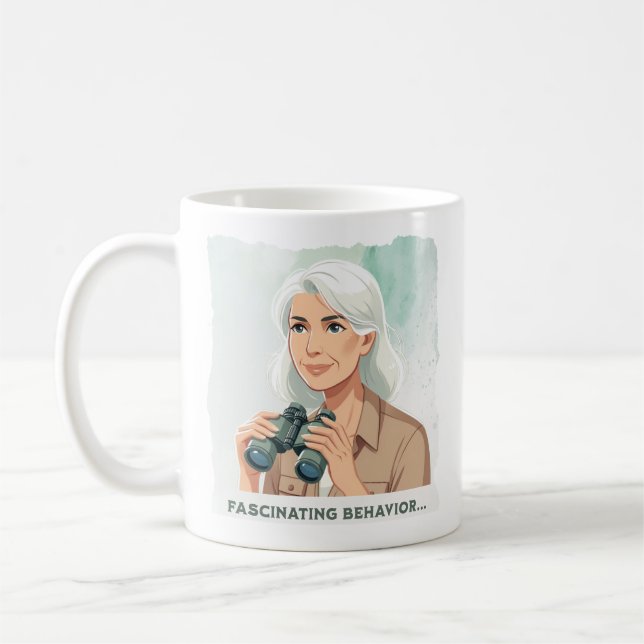 Faszinierender Verhaltensforscher Kaffeetasse (Links)