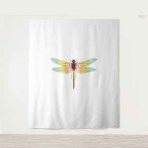 faszinierender zeichnetest einer Libelle Wandteppich