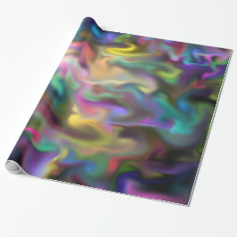 faszinierendes Flüssigkeitspapier Geschenkpapier