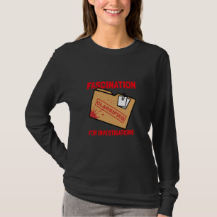 FASZINIERUNG VON UNTERSUCHUNGEN WAHRE KRIMINALITÄT T-Shirt