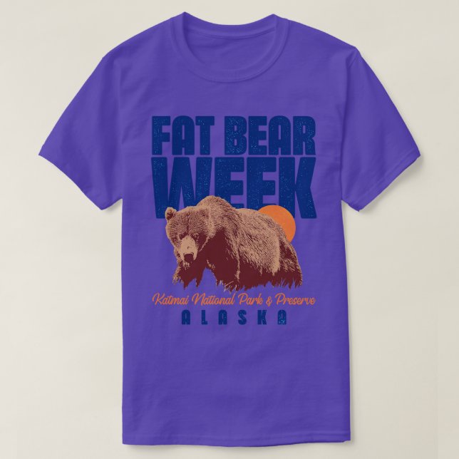 Fat Bear Week Hibernation T-Shirt (Design vorne)